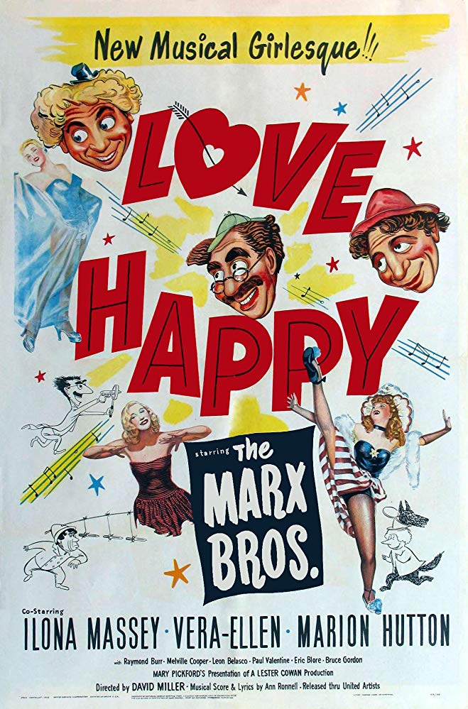 Love Happy (1949) - Marx Brothers Colorized Version DVD