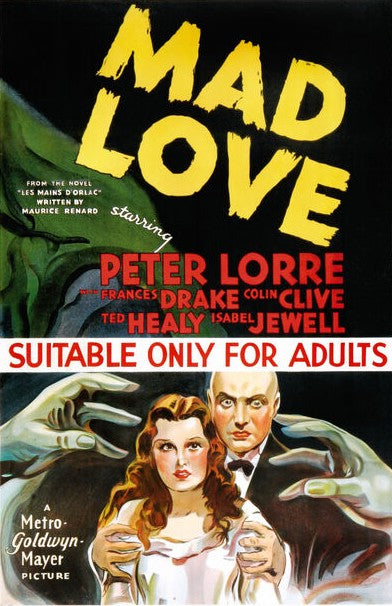 Mad Love (1935) - Peter Lorre DVD