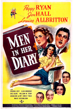 Men In Her Diary (1945) - Peggy Ryan  DVD