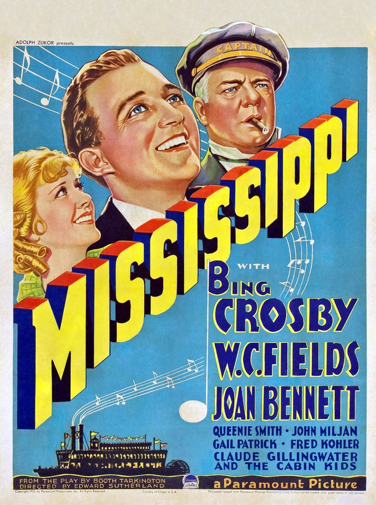 Mississippi (1935) - Bing Crosby DVD Colorized Version