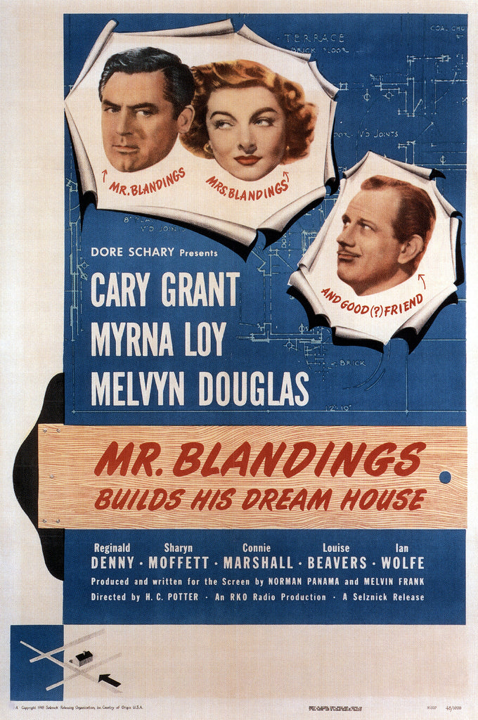 Mr. Blandings Builds His Dream House (1948) - Cary Grant  Colorized Version  DVD