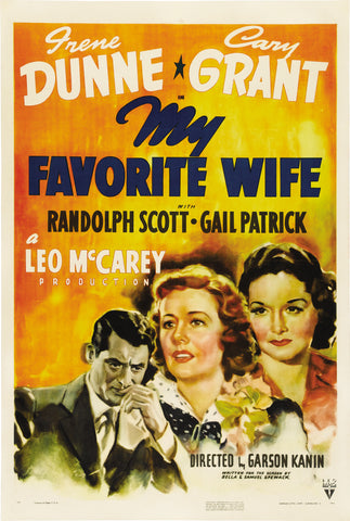 My Favorite Wife (1940) - Cary Grant  Colorized Version  DVD