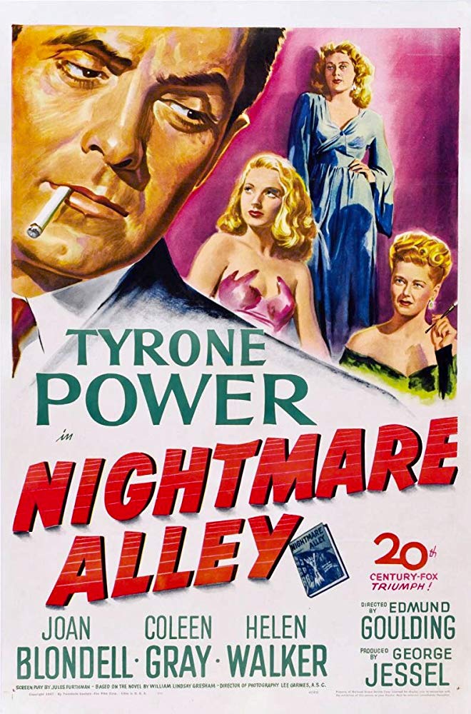 Nightmare Alley (1947) - Tyrone Power Colorized Version DVD