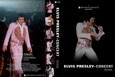 Elvis - Live In Omaha / Rapid City 1977 DVD