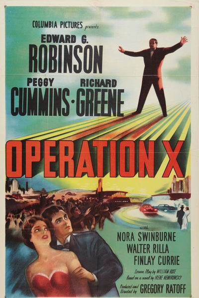 Operation X (1950) - Edward G. Robinson DVD – Elvis DVD Collector ...