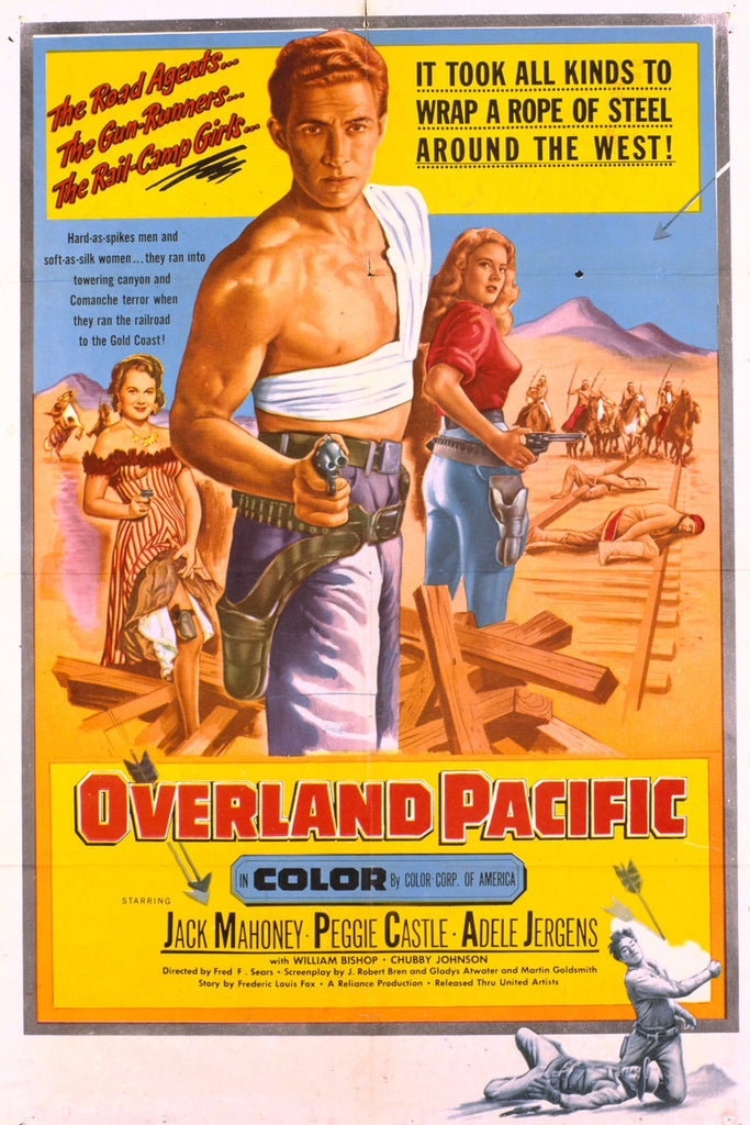 Overland Pacific (1954) - Jock Mahoney DVD