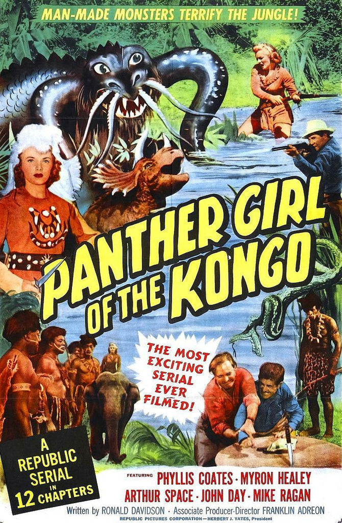 Panther Girl Of The Kongo : The Complete Serial (1955) - Phyllis Coates DVD