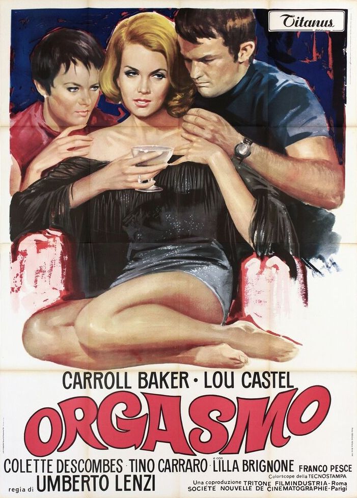 Paranoia AKA Orgasmo (1969) - Carroll Baker DVD