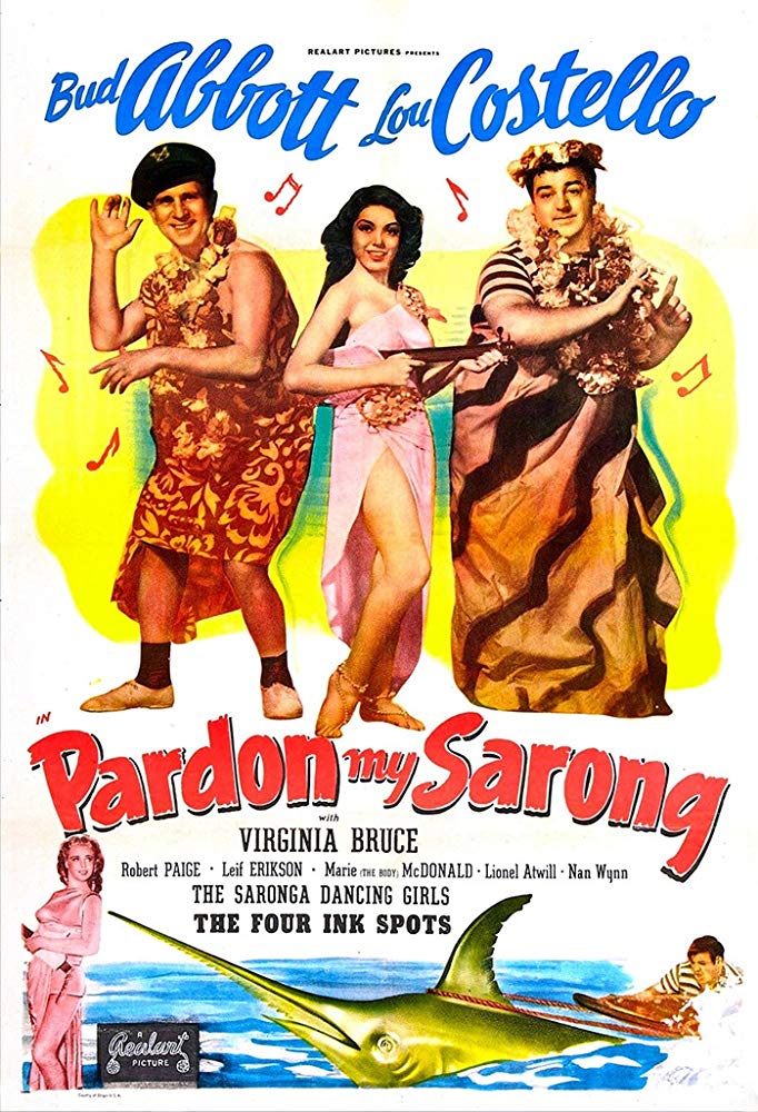 Pardon My Sarong (1942) - Abbott & Costello DVD