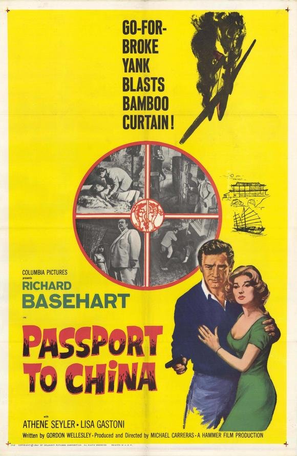Passport To China (1960) - Richard Basehart DVD