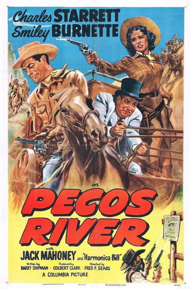 Pecos River (1951) - Charles Starrett DVD