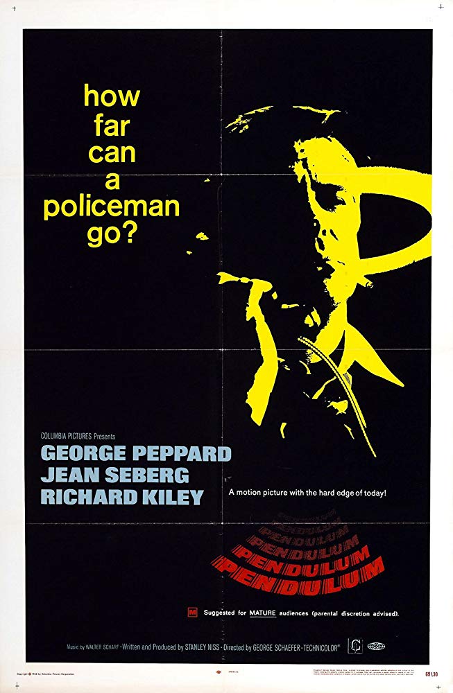 Pendulum (1969) - George Peppard DVD