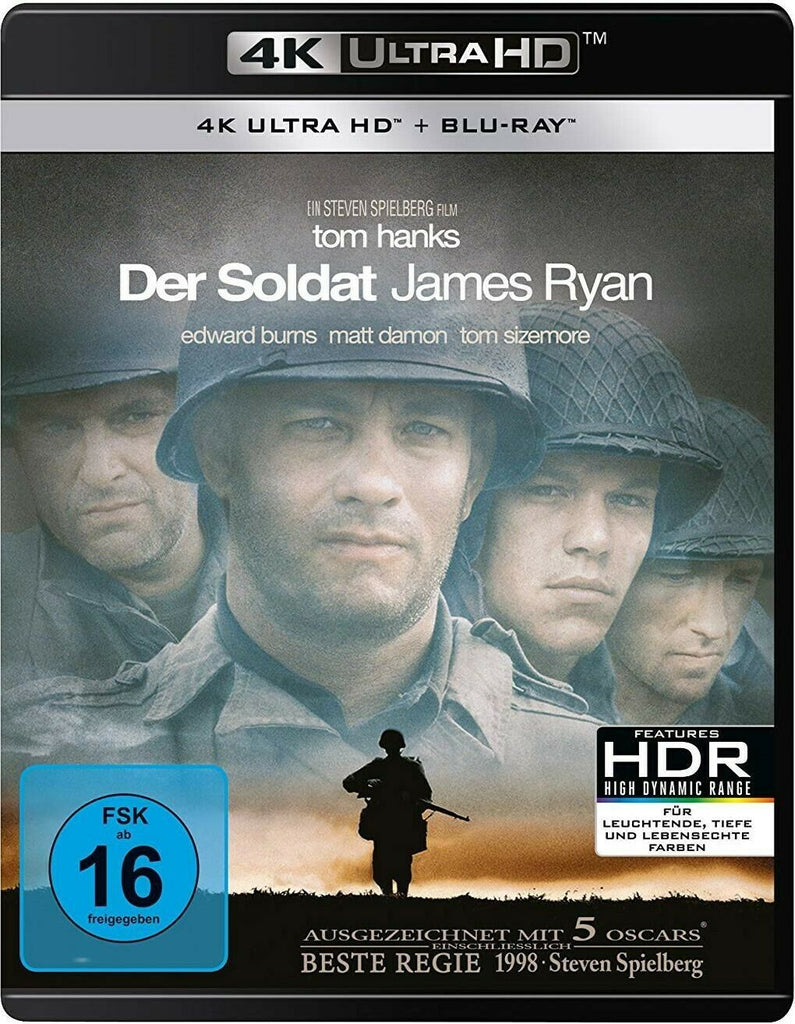 Private Ryan (1998) - Tom Hanks 4K Ultra HD + Blu-ray