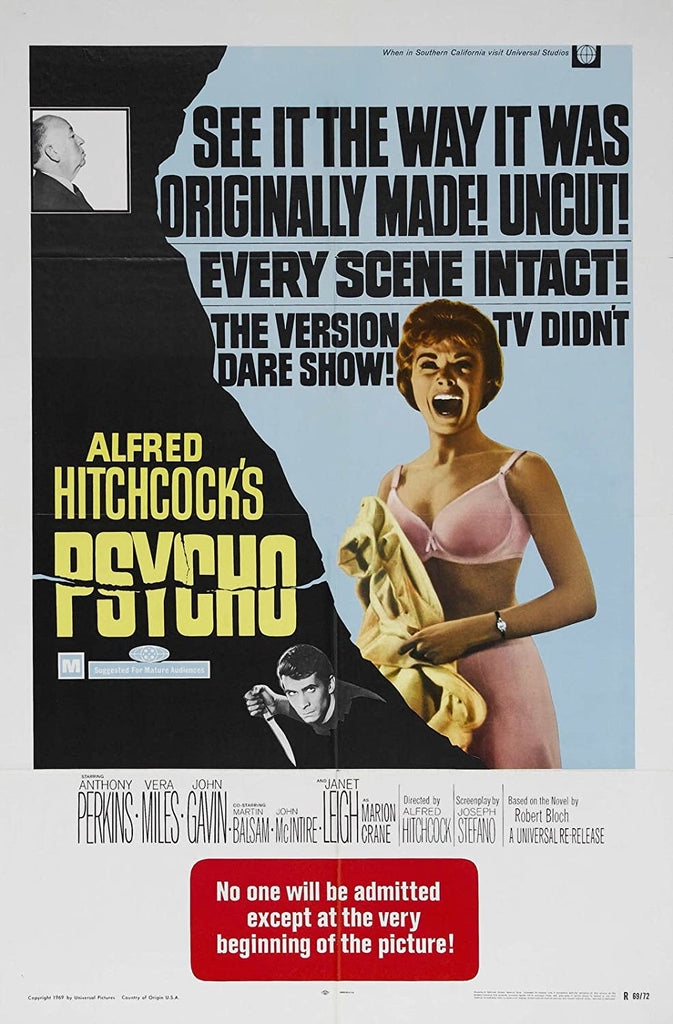 Psycho (1960) - Anthony Perkins Colorized Version DVD