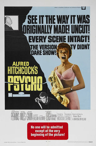 Psycho (1960) - Anthony Perkins  Colorized Version  DVD