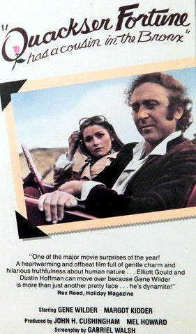 Quackser Fortune Has A Cousin In The Bronx (1970) - Gene Wilder  DVD