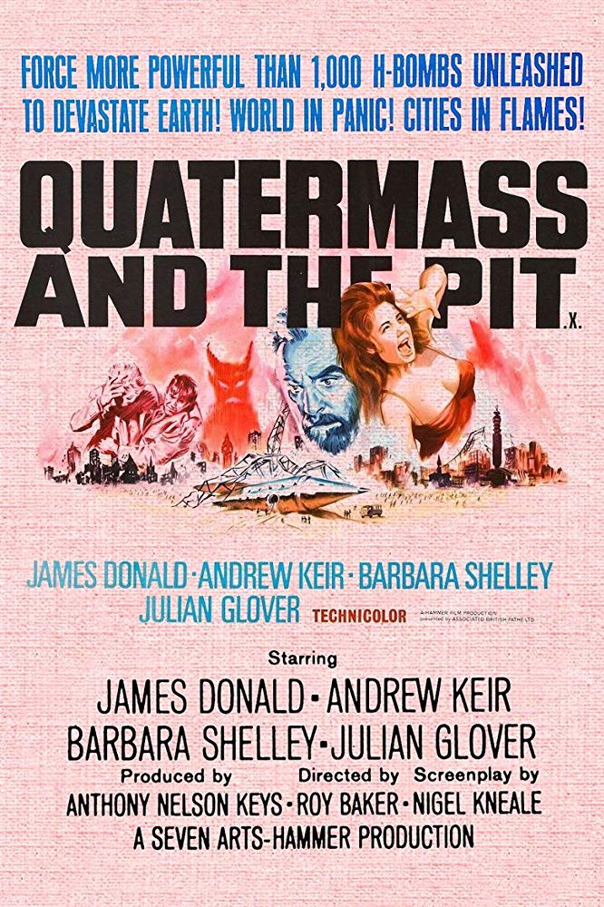 Five Million Years To Earth AKA Quatermass And The Pit (1967) DVD