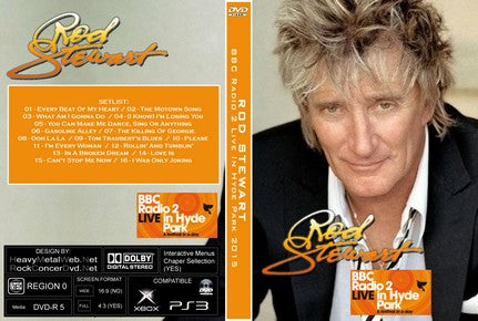 Rod Stewart - Live At Hyde Park 2015  DVD