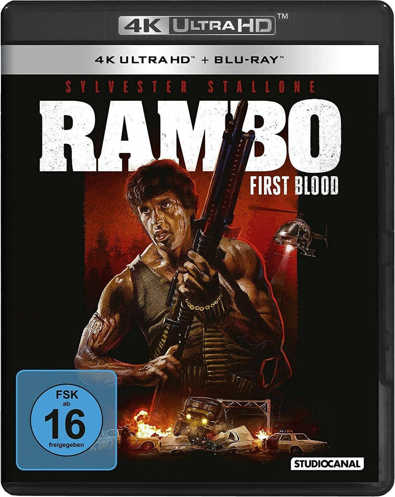 Rambo : First Blood (1982) - Sylvester Stallone 4K Ultra HD + Blu-ray
