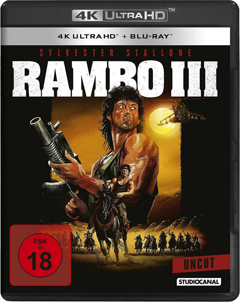 Rambo 3 (1988) - Sylvester Stallone 4K Ultra HD + Blu-ray