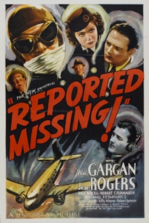 Reported Missing (1937) - William Gargan DVD