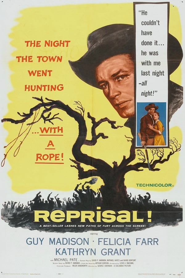 Reprisal ! (1956) - Guy Madison DVD