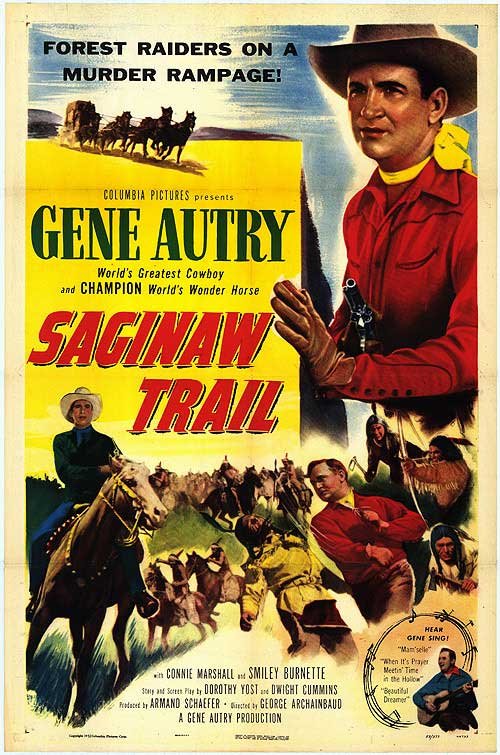 Saginaw Trail (1953) - Gene Autry DVD