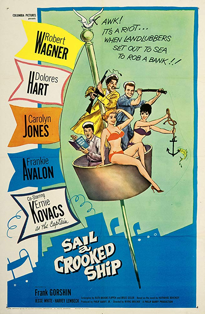 Sail A Crooked Ship (1961) - Robert Wagner  DVD