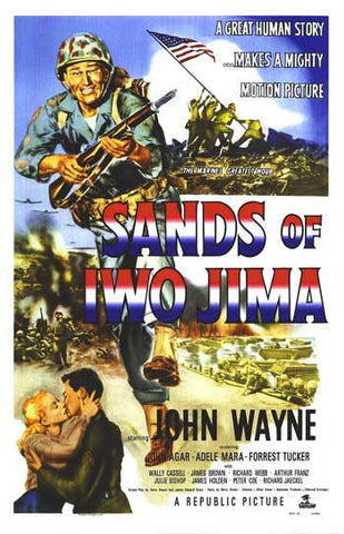 Sands Of Iwo Jima (1949) - John Wayne  Colorized Version  DVD