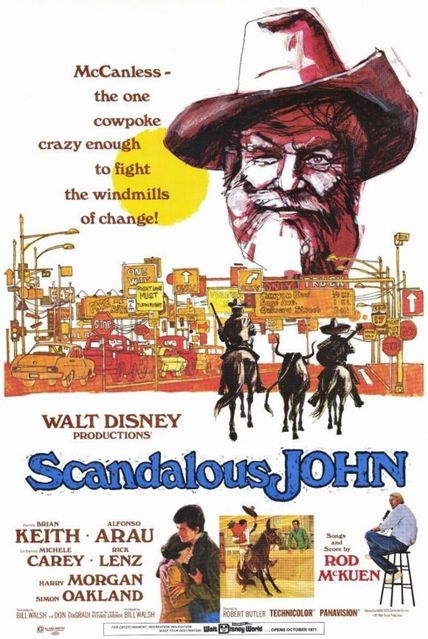 Scandalous John (1971) - Brian Keith  DVD