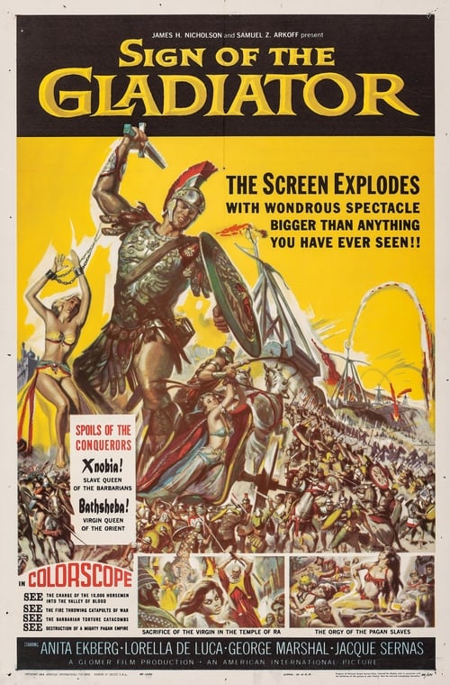 Sign of the Gladiator (1959) - Anita Ekberg DVD