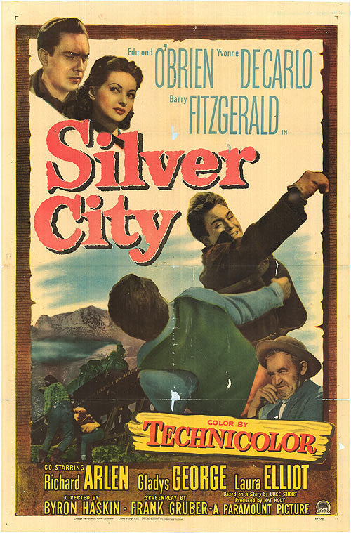 Silver City (1951) - Edmond O´Brien DVD