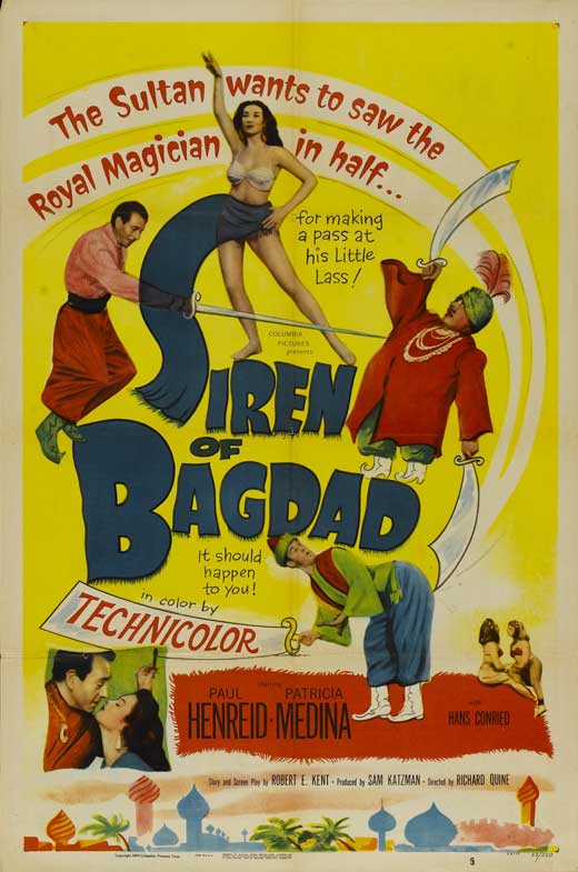 Siren Of Bagdad (1953) - Paul Henreid DVD
