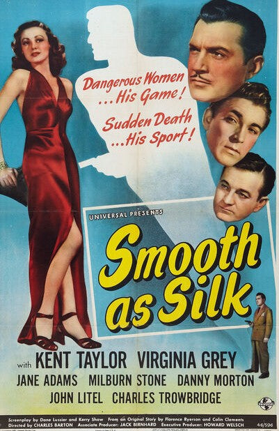 Smooth As Silk (1946) - Kent Taylor DVD