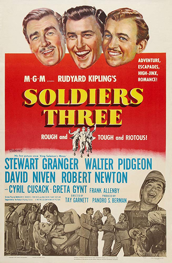 Soldiers Three (1951) - Stewart Granger DVD