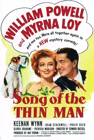 Song Of The Thin Man (1947) - William Powell  Colorized Version  DVD