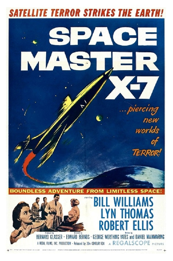 Space Master X-7 (1958) - Bill Williams DVD