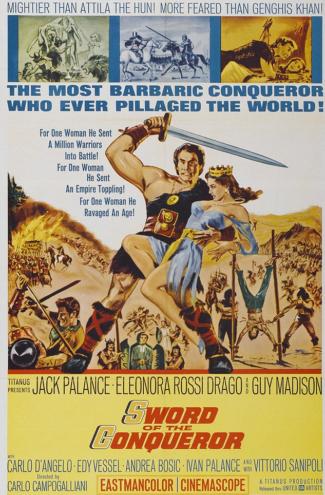 Sword Of The Conqueror (1961) - Jack Palance DVD