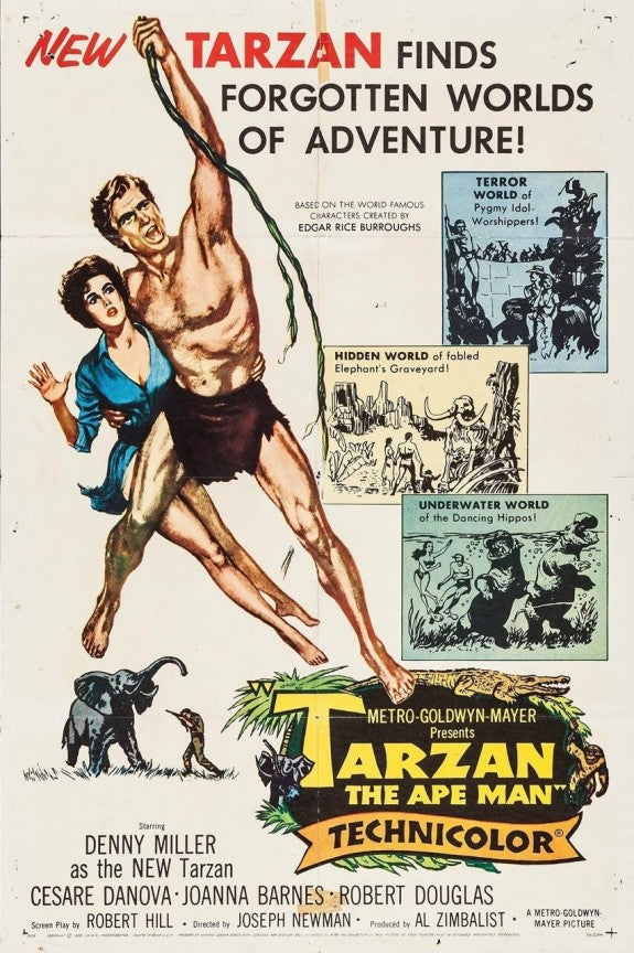 Tarzan the Ape Man (1959) - Denny Miller DVD