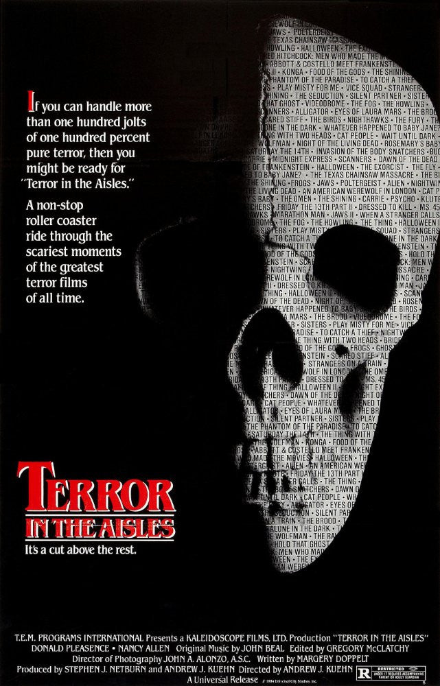 Terror In The Aisles (1984) DVD
