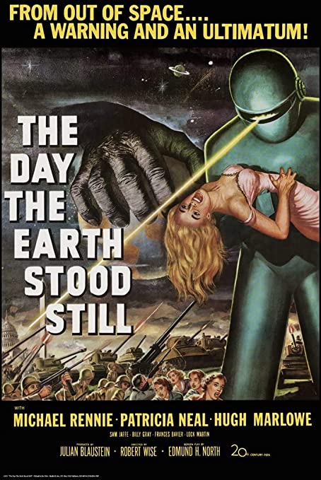 The Day The Earth Stood Still (1951) - Michael Rennie   Colorized Version  DVD