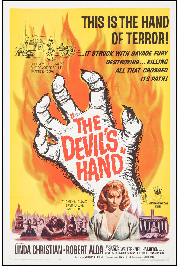 The Devil´s Hand (1961) - Linda Christian Colorized Version DVD