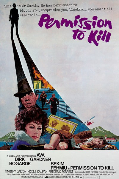 Permission To Kill (1975) - Dirk Bogarde DVD
