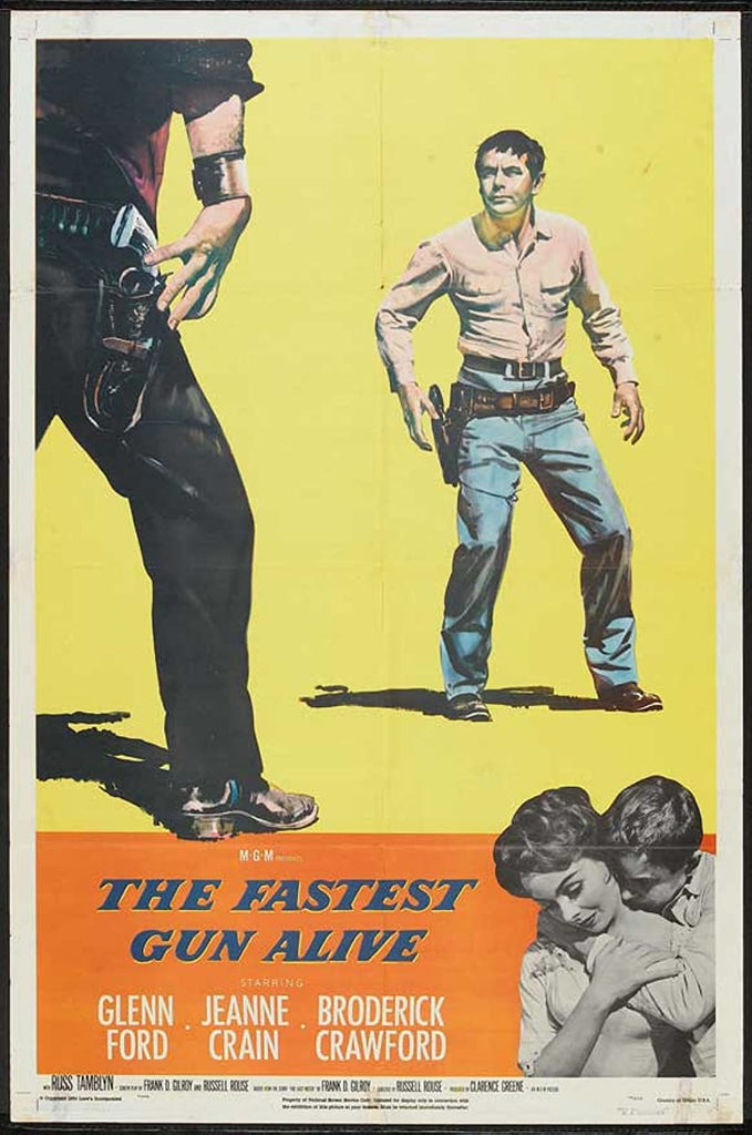 The Fastest Gun Alive (1956) - Glenn Ford DVD Colorized Version