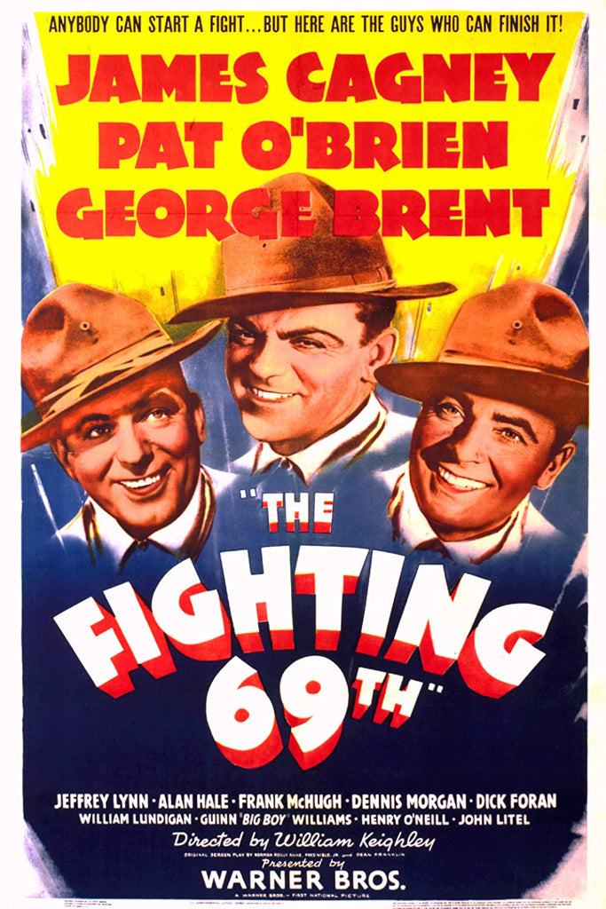 The Fighting 69th (1940) - James Cagney DVD Colorized Version