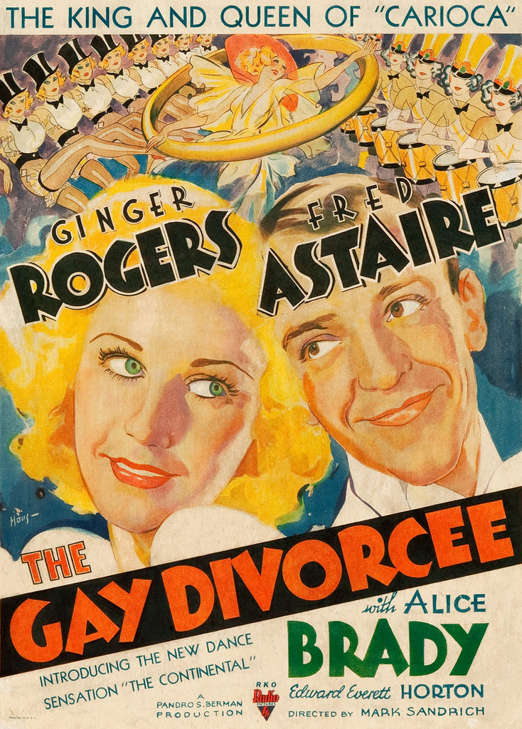 The Gay Divorcee (1934) - Fred Astaire Colorized Version DVD