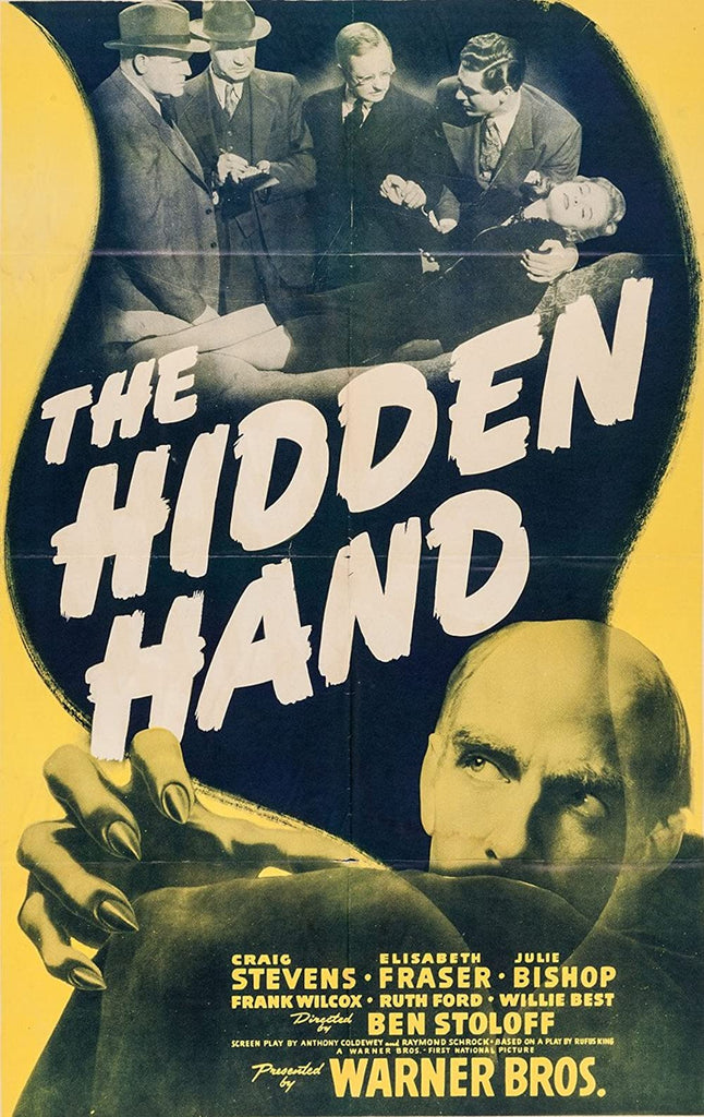 The Hidden Hand (1942) - Craig Stevens Colorized Version DVD