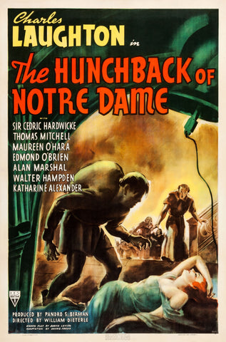 The Hunchback Of Notre Dame (1939) - Charles Laughton  Colorized Version  DVD
