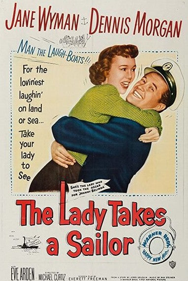The Lady Takes A Sailor (1949) - Jane Wyman DVD