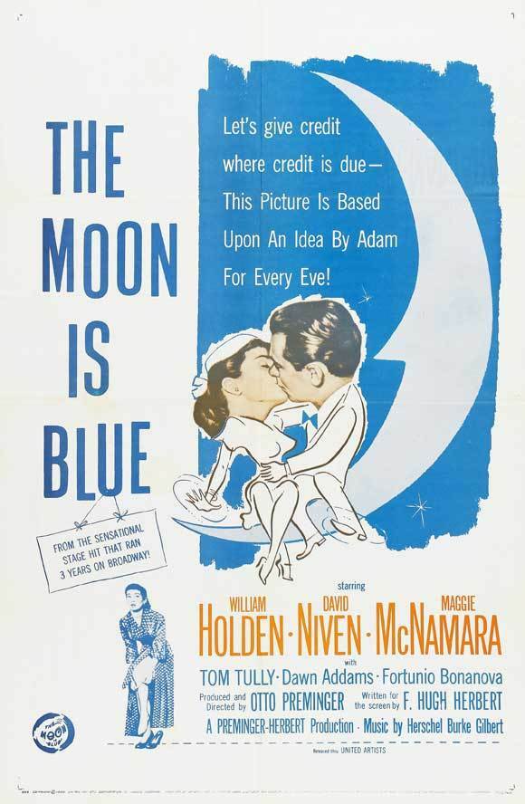 The Moon Is Blue (1953) - William Holden Colorized Version